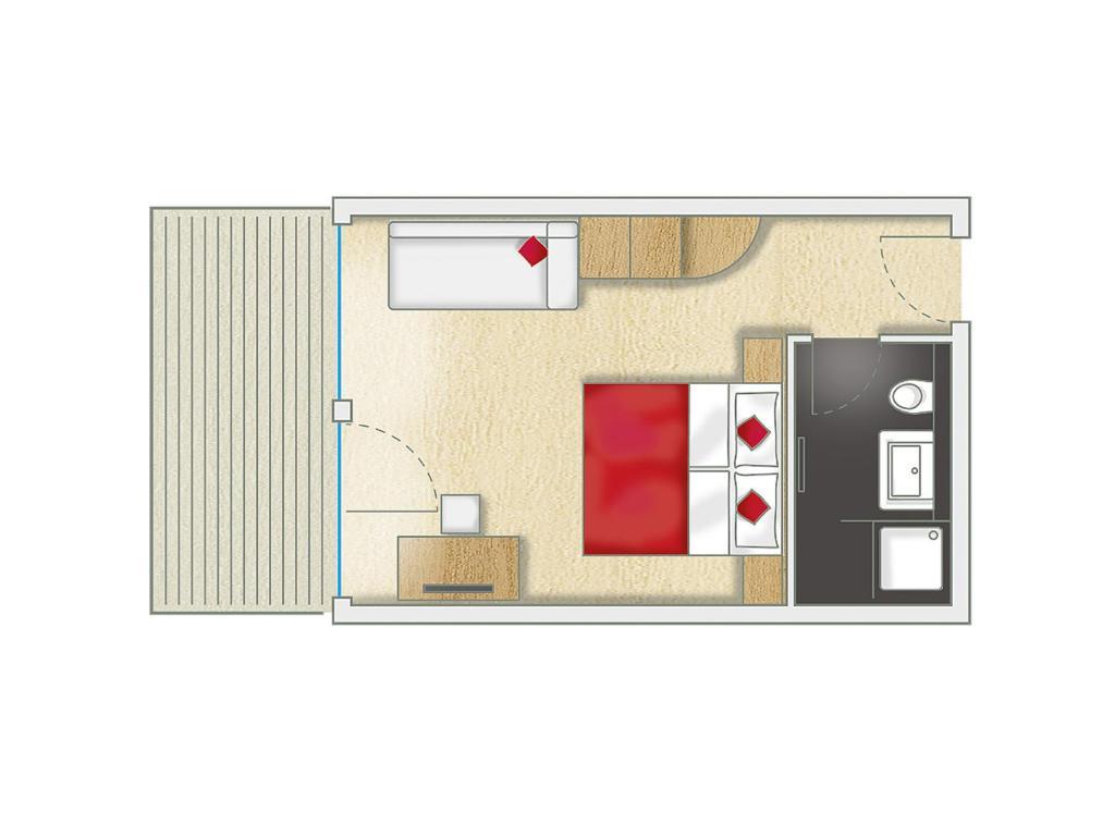 Alpinhotel Pacheiner Трефен Стая снимка