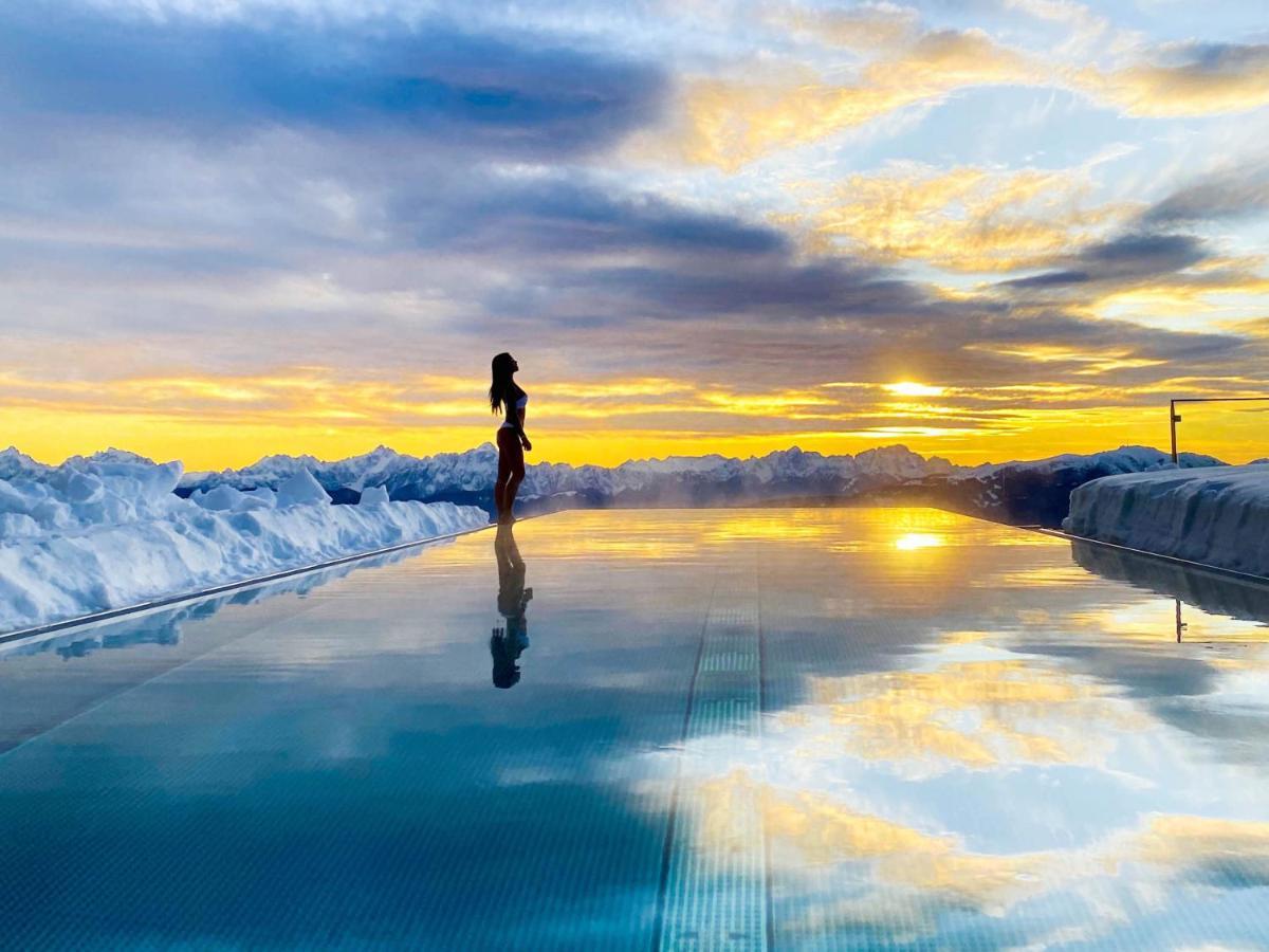 Alpinhotel Pacheiner Трефен Екстериор снимка